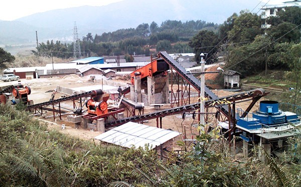 ��������500t/h����ʯ��ɰ�����߼ӹ�����