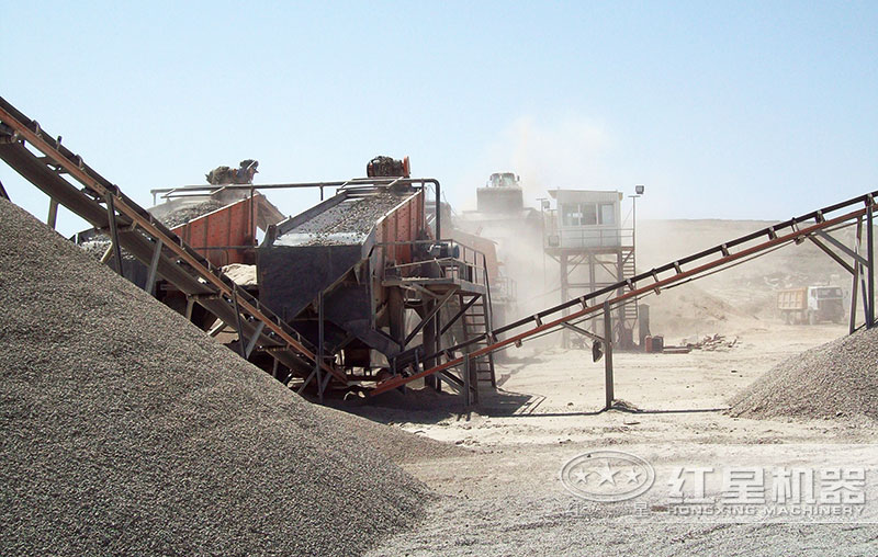 ʯ��ɸ���豸ɸ�ֳ�30mm����ʯ�ӹ��