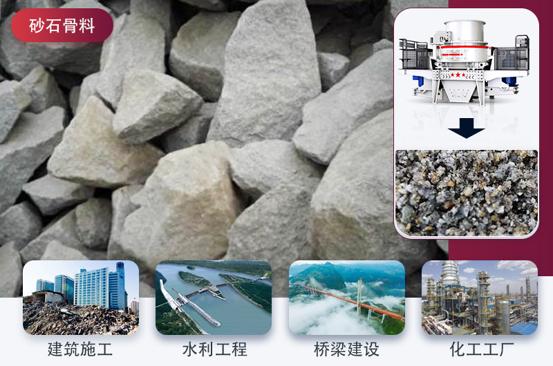 机制砂应用于各种行业 机制砂应用于各种行业