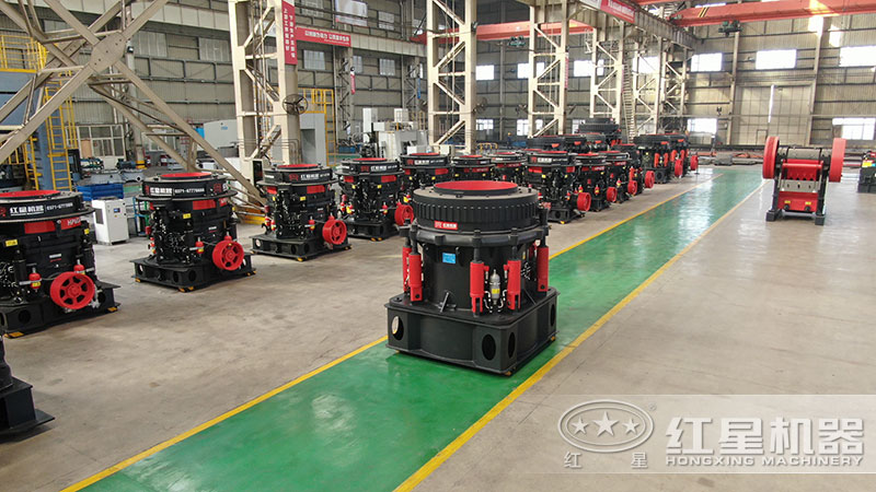 hp500圆锥破碎机,银河官网机器车间展示 hp500圆锥破碎机,银河官网机器车间展示